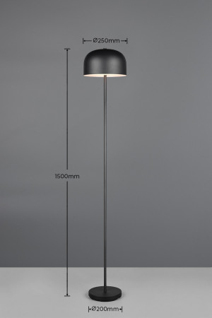 Lampa podłogowa Karya Dl132-49151 czarny mat LED zintegrowany - RL