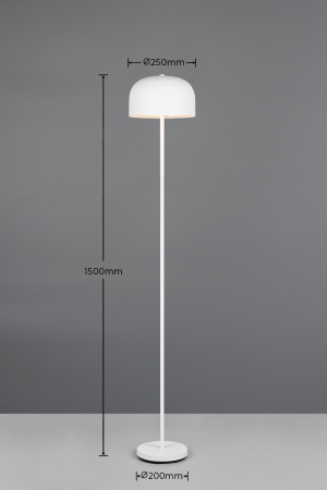 Lampa podłogowa Karya Dl131-49151 biały matowy LED zintegrowany - RL