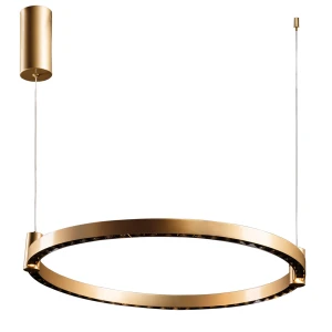 Lampa wisząca Diamante No.2 CO1 80 cm 48W złoty Altavola Design