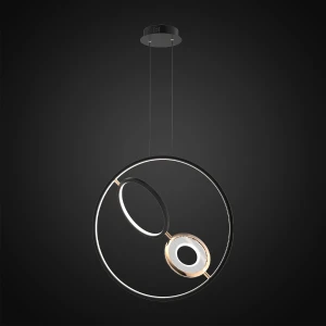 Lampa wisząca Seppia No.1 45W 3000K czarna Altavola Design