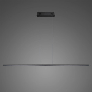 Lampa wisząca Linea No.1 120 cm 15W 4000K IP44 czarna Altavola Design