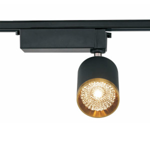 Reflektor szynowy 9W czarno-złoty Altavola Design