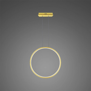 Lampa wisząca Ledowe Okręgi No.1 X 40 cm 15W 4000K IP44 złoty Altavola Design