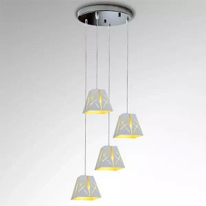 Żyrandol Modern Design No.2 CO4 40W biały Altavola Design