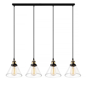 Żyrandol New York Loft mosiądz 113 cm - Altavola