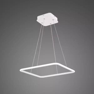 Lampa wisząca Ledowe kwadraty No.1 out 39W 3000K IP44 biała Altavola Design