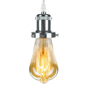 Lampa wisząca Industrial Chic chrom 5 cm - Altavola
