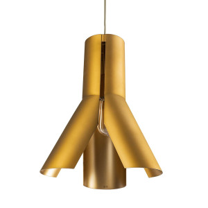 Lampa wisząca Origami Design No.1 40W złota Altavola Design