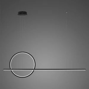 Lampa wisząca Linea No.2 40 cm okrąg 40 cm 30W 4000K czarna Altavola Design