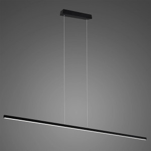 Lampa wisząca Ledowe Okręgi czarny 180cm - Altavola