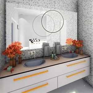 Lampa wisząca Ledowe Okręgi No.1 X 80 cm 3000K czarna 30W Altavola Design