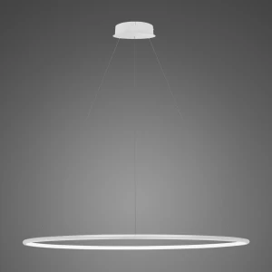 Lampa wisząca Ledowe Okręgi No.1 120 cm 3000K biała 45W Altavola Design