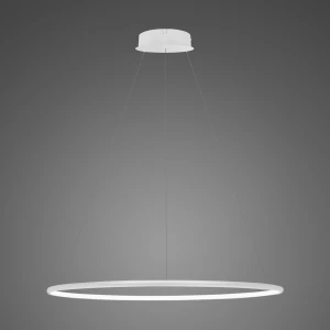 Lampa wisząca Ledowe Okręgi No.1 80 cm 4000K biała 30W Altavola Design