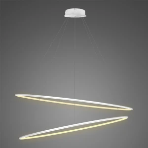Lampa wisząca Ledowe Okręgi No.2 120 cm 3000K biały ściemnialna 83W Altavola Design