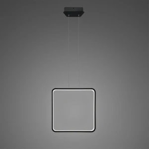 Lampa wisząca Ledowe Kwadraty No.1 X 40 3000K czarna ściemnialna 19W Altavola Design