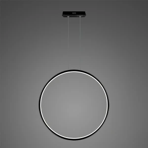 Lampa wisząca Ledowe Okręgi No.1 czarny 100cm - Altavola