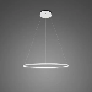 Lampa wisząca Ledowe Okręgi No.1 40 cm 3000K biała 15W Altavola Design