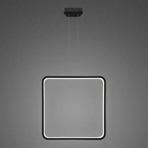Lampa wisząca Ledowe Kwadraty No.1 X 80 4000K czarna 38W Altavola Design
