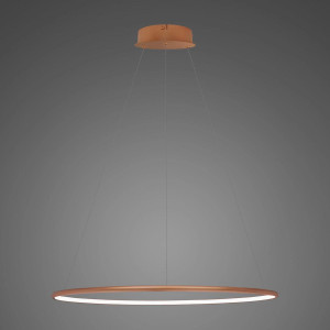 Lampa wisząca Ledowe Okręgi No.1 miedziany 60cm - Altavola