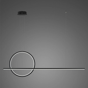Lampa wisząca Linea No.2 40 cm czarna 3000K ściemnialna 23W Altavola Design