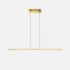 Lampa wisząca Linea No.1 100 cm 3000K złota ściemnialna 12W Altavola Design