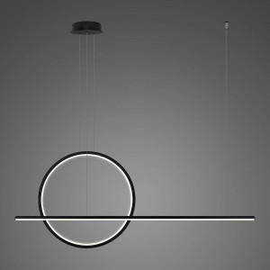 Lampa wisząca Linea No.2 B 60 cm czarna 4000K 42W Altavola Design
