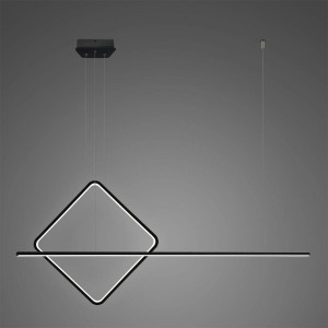 Lampa wisząca Linea No.4 A 40 cm czarna 3000K 33W Altavola Design