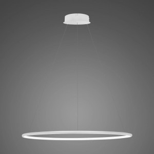 Lampa wisząca Ledowe Okręgi No.1 80 cm 4000K biała DALI Altavola Design