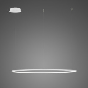 Lampa wisząca Ledowe Okręgi No.1 biały 120cm - Altavola
