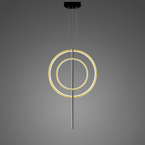 Lampa wisząca Linea No.5 60x40 cm złoto-czarna 3000K 51W Altavola Design