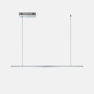 Lampa wisząca Linea No.1B 100 cm 3000K srebrna ściemnialna 12W Altavola Design