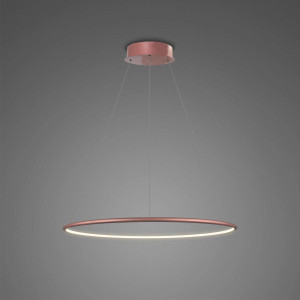 Lampa wisząca Ledowe Okręgi No.1 40 cm 3000K różowo złota DALI Altavola Design
