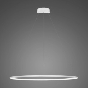 Lampa wisząca Ledowe Okręgi No.1 100 cm 3000K biała DALI Altavola Design
