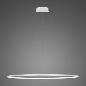 Lampa wisząca Ledowe Okręgi No.1 120 cm 4000K biała DALI Altavola Design