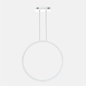 Lampa wisząca Ledowe Okręgi No.1 X 100 cm 4000K biała DALI Altavola Design