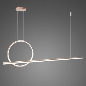 Lampa wisząca Linea No.2 40 cm 4000K miedziana DALI Altavola Design