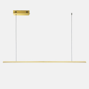 Lampa wisząca Linea No.1B 120 cm 4000K złota DALI Altavola Design