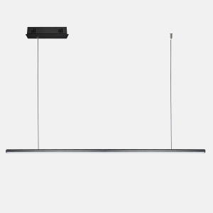 Lampa wisząca Ledowe Okręgi czarny 120cm - Altavola