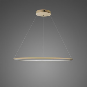 Lampa wisząca Ledowe Okręgi No.1 60 cm 3000K mocha 23W Altavola Design