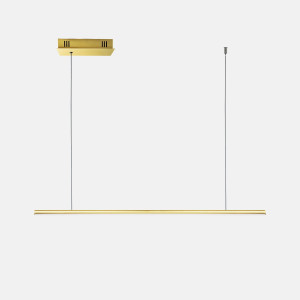 Lampa wisząca Linea No.1B 100 cm 3000K złota DALI Altavola Design