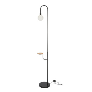 Lampa podłogowa Candellux Vanity czarna 1×G9