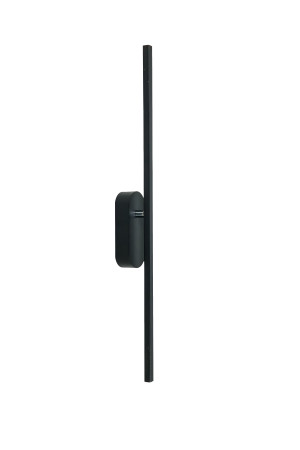 Kinkiet Candellux Bagette czarny LED zintegrowany