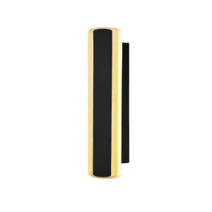 Kinkiet zewnętrzny Candellux Stick 30 czarny LED zintegrowany
