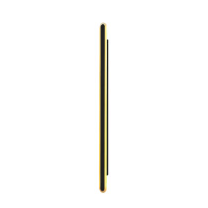 Kinkiet zewnętrzny Candellux Stick czarny LED zintegrowany
