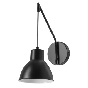 Kinkiet Candellux Inezz czarny 1×E27