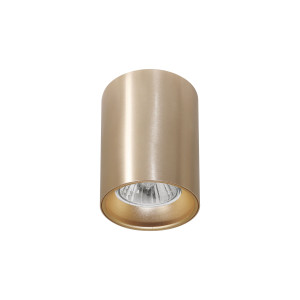 Lampa sufitowa Candellux Tuba złoty szczotkowany 1×GU10