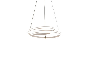 Lampa wisząca Candellux Santa złota LED ze zmienną barwą światła