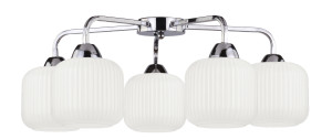 Lampa sufitowa Candellux Cromado srebrna 5×E27