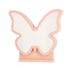 Lampa stołowa Candellux Butterfly różowa LED
