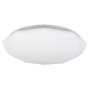 Lampa sufitowa Candellux Baldo biała 49 cm 1×